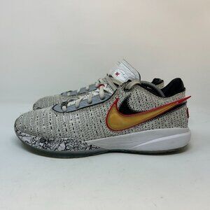 Nike Lebron 20 XX The Debut White Gold DJ5423-100 Basketball Shoes Mens 11